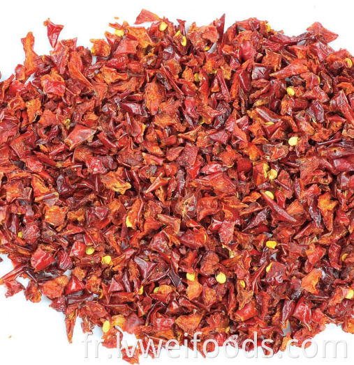 Dehydrated Mexican Red Pepper Granules 6 6mm